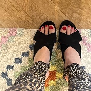 MANSUR GRAVIEL sandals black 39 US 8